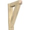 Ekena Millwork Traditional Rough Sawn Arts and Crafts Outlooker, Douglas Fir, 6"W x 22"D x 30"H OUT06X22X30TRA03RDF - alternate 1